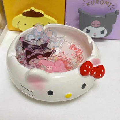 Hello Kitty Ceramic Ashtray